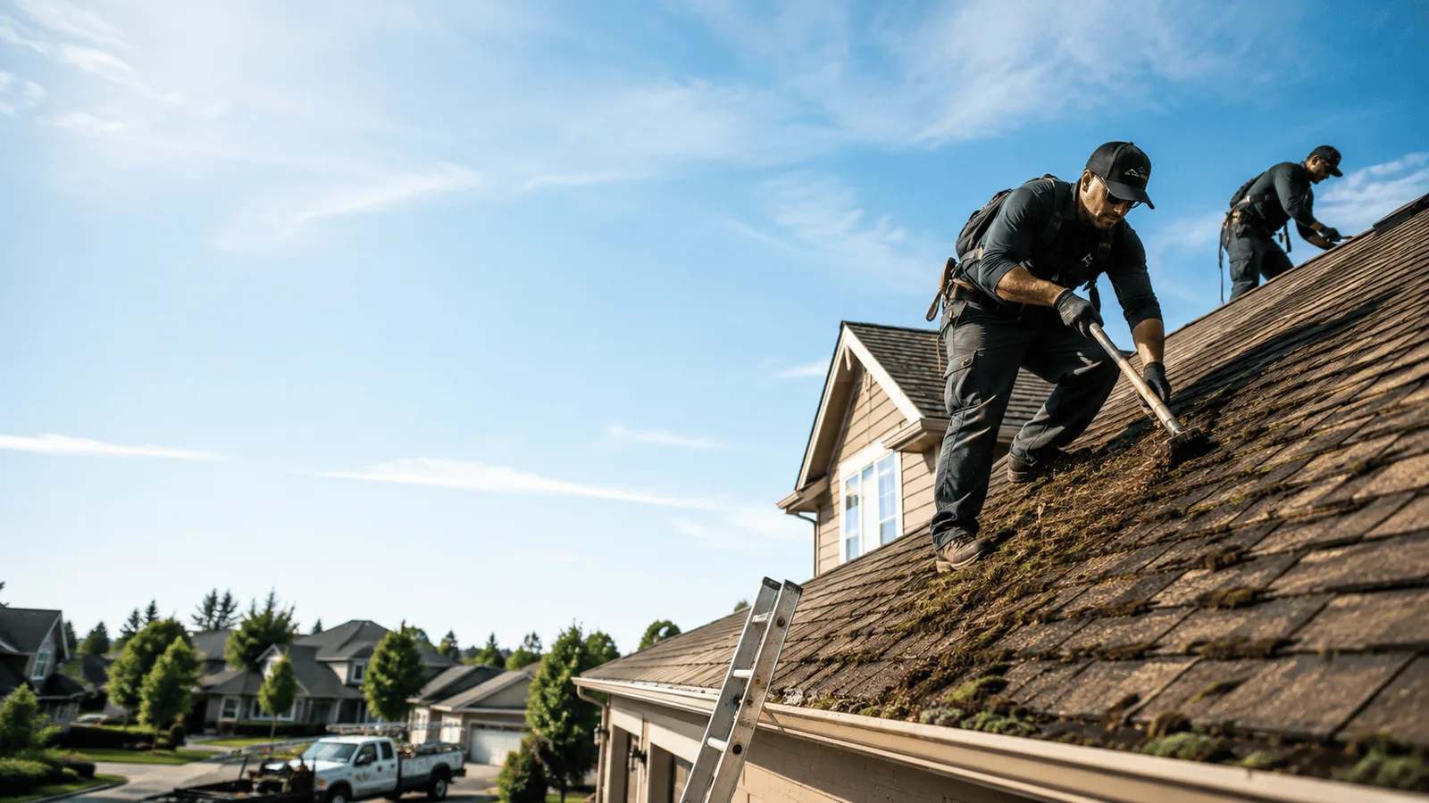Roof Moss Removal in Patton, CA near me